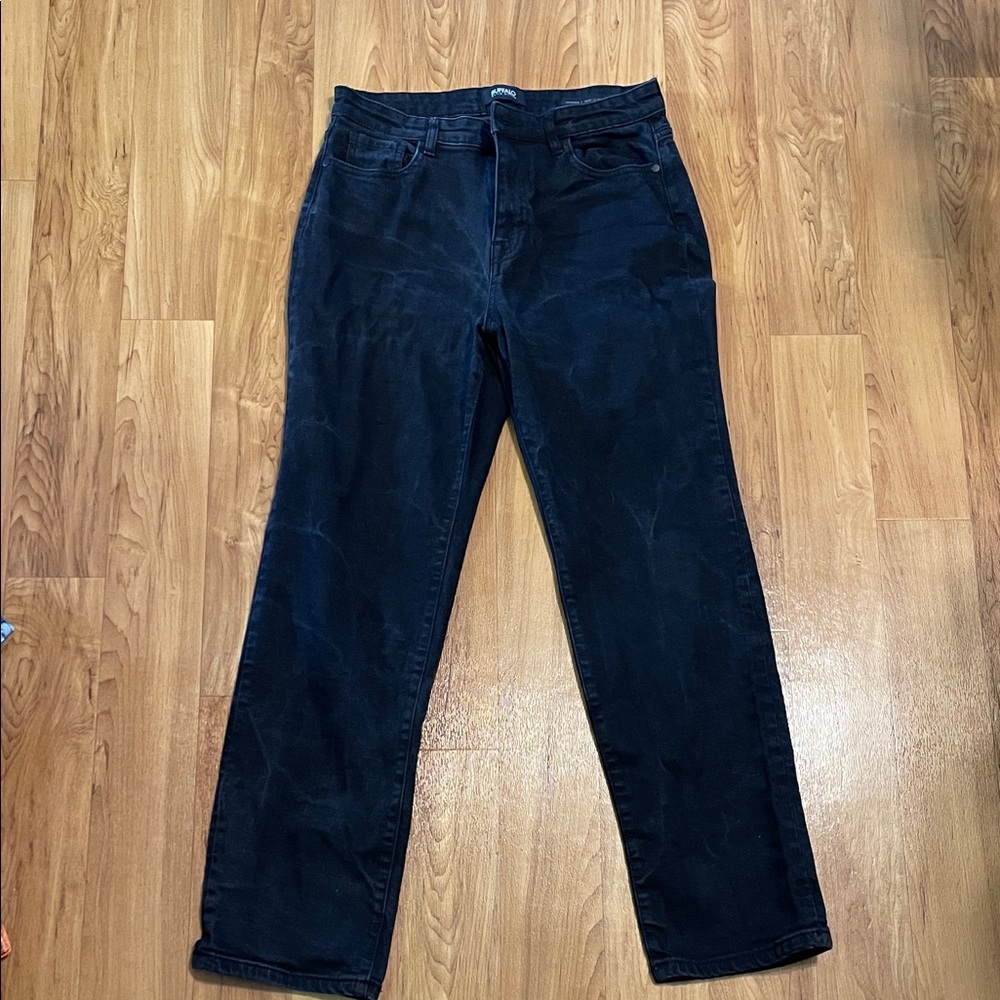 Buffalo David Bitton Women's Black Straight Leg Jeans